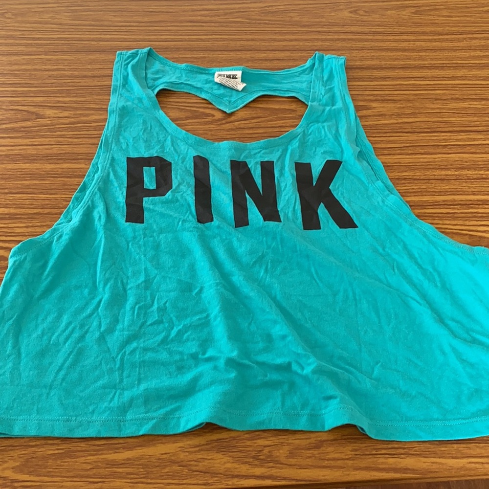 Crop Tank w/ Heart Cut-Out